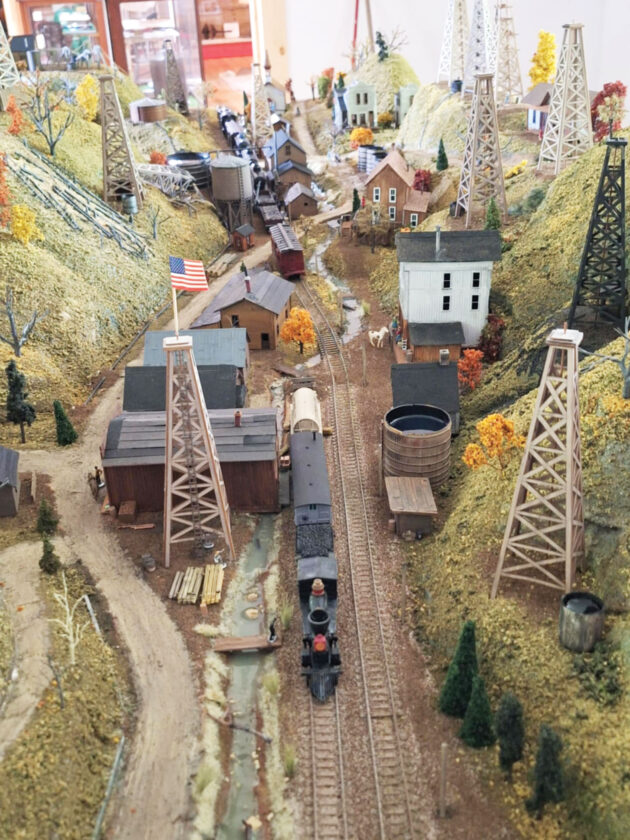 Alive in model form: Historic Boomtown replica installed at